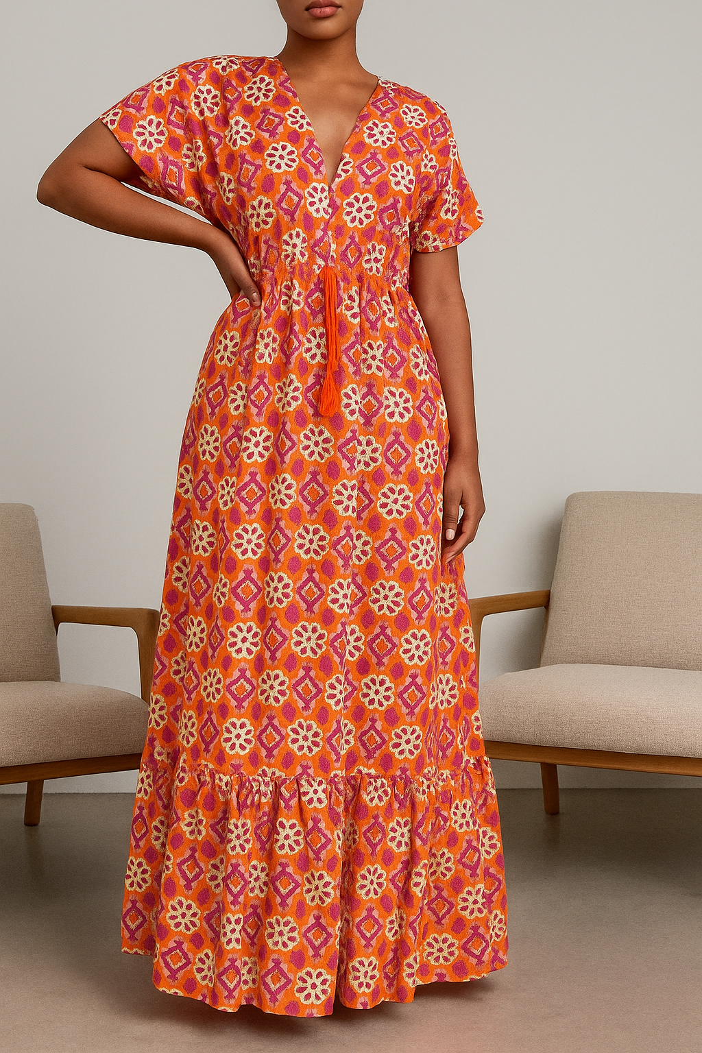 Robe longue Loane
