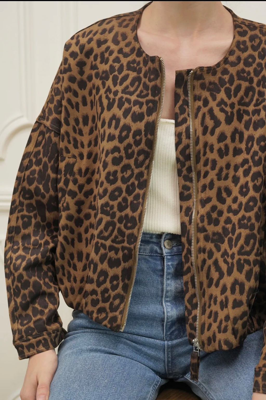 Veste bombers oversize