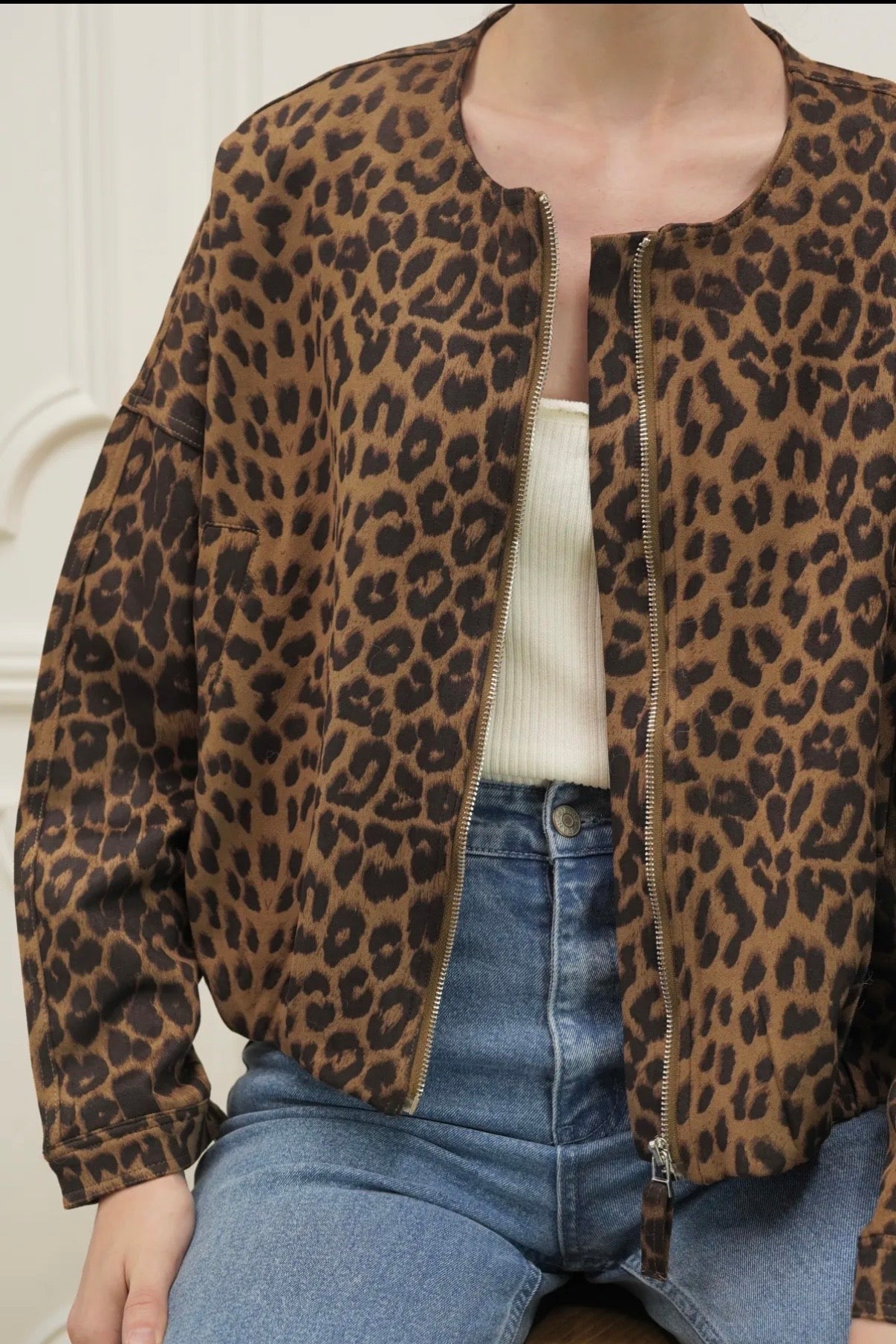 Veste bombers oversize
