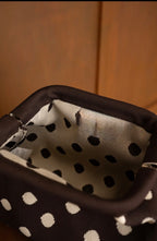 Sac la coquette à pois